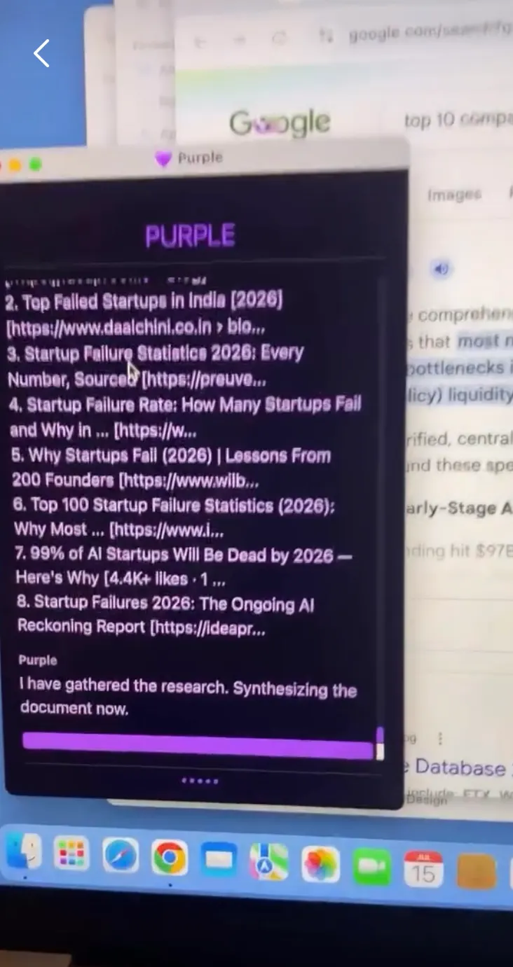 Purple OS AI gallery image
