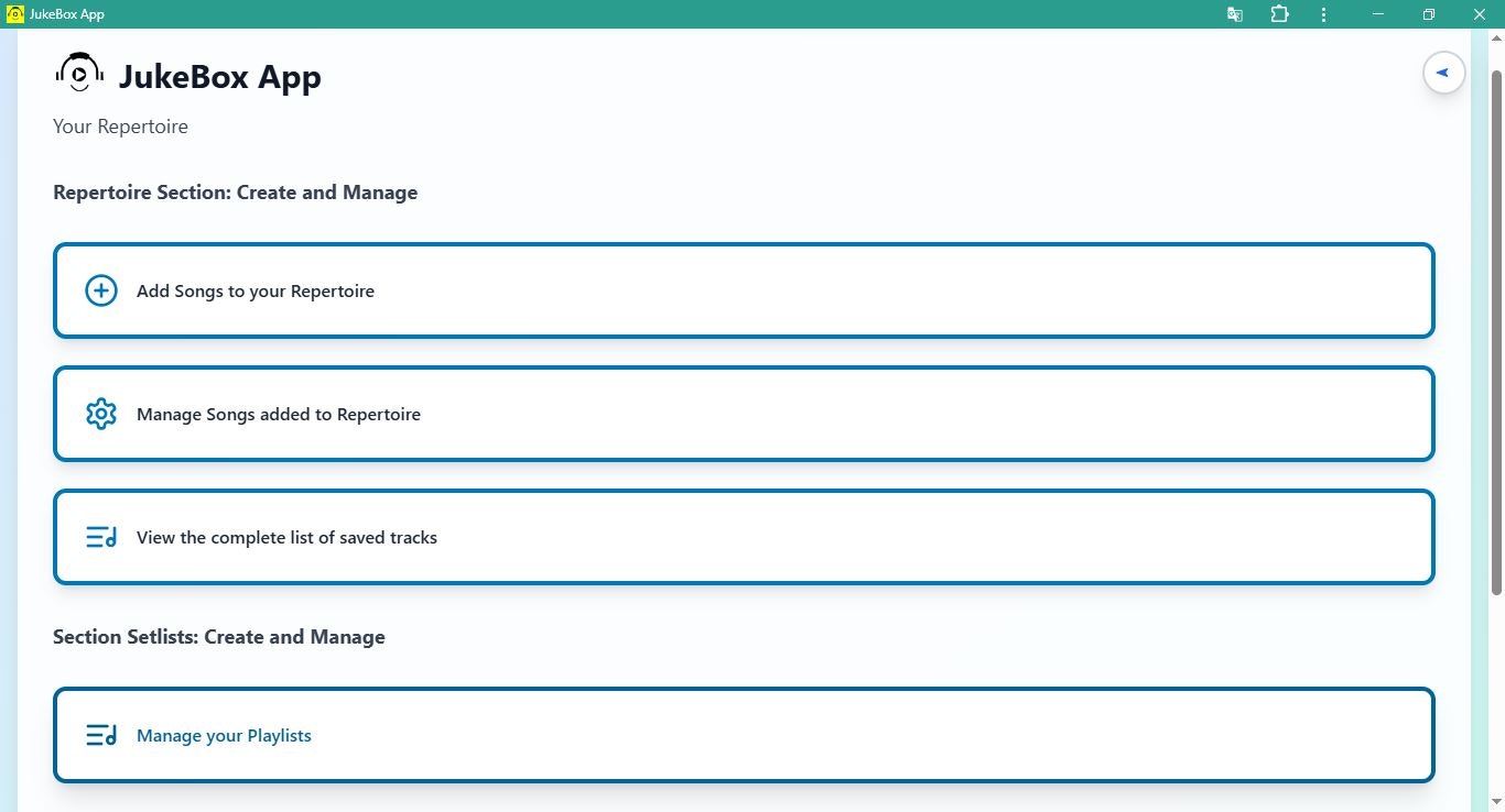 JukeBox App gallery image