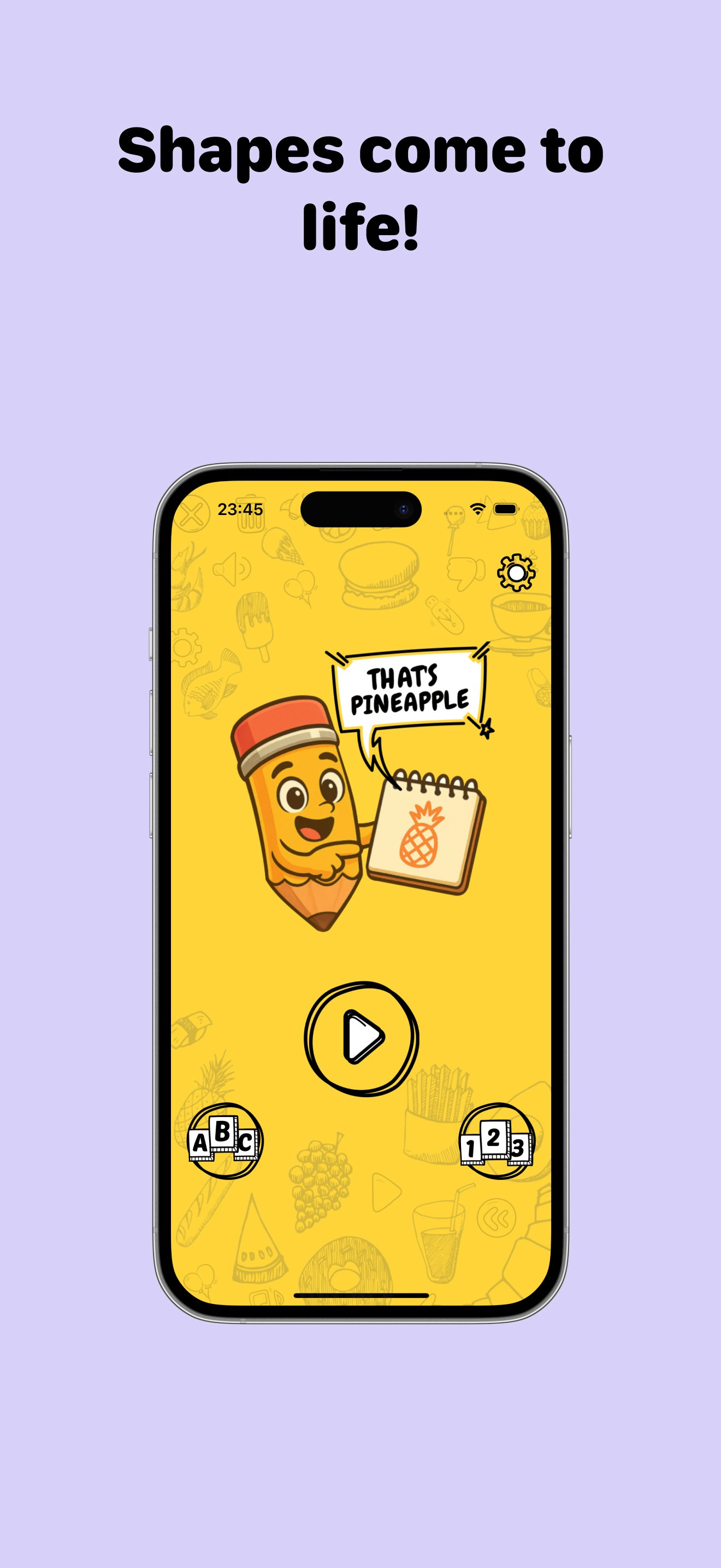 Média Draw Draw - Shapes Game - Des lettres et des chiffres rapides 3