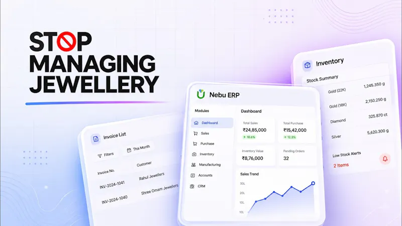 Jewellery Billing Software screenshot 1 (video preview)