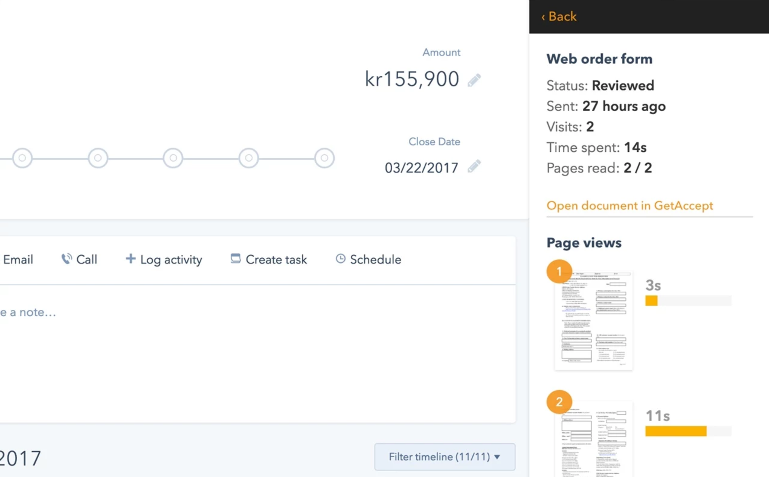 eSignatures for HubSpot gallery image