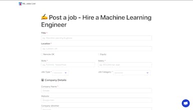 Machine Learning Jobs List gallery image