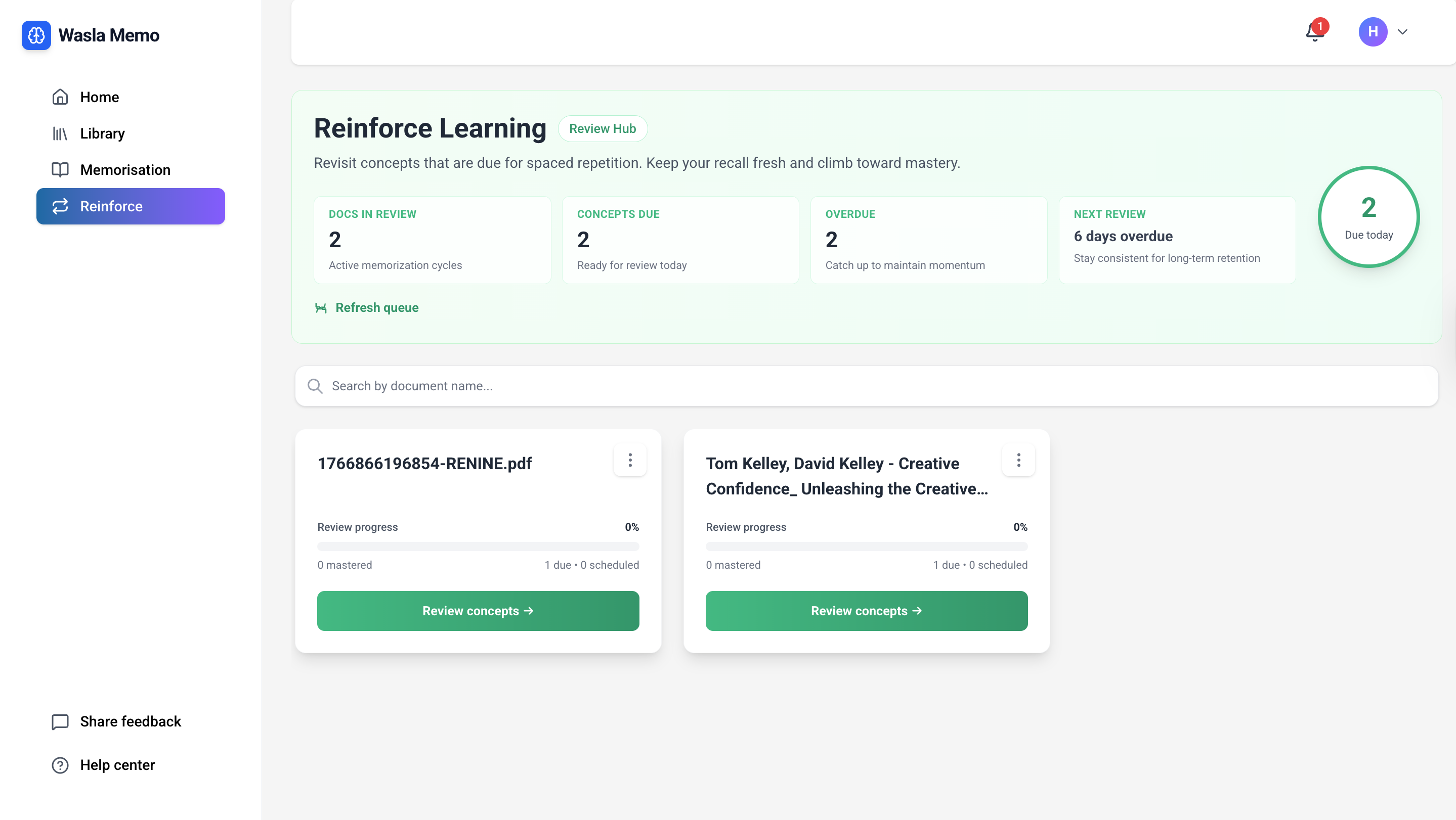 Wasla Memo - Screenshot 3 showing product features and functionality