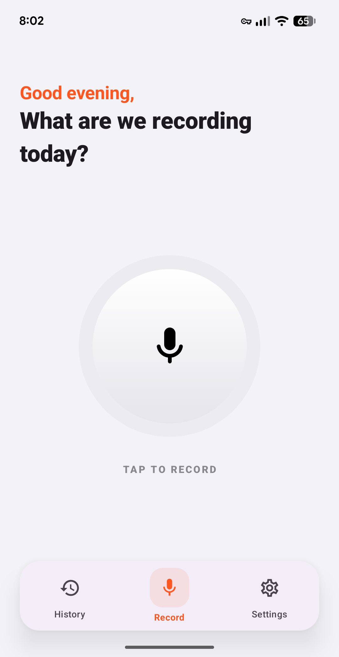 AI Notetaker: Long Story Short - Main product screenshot demonstrating key features and user interface