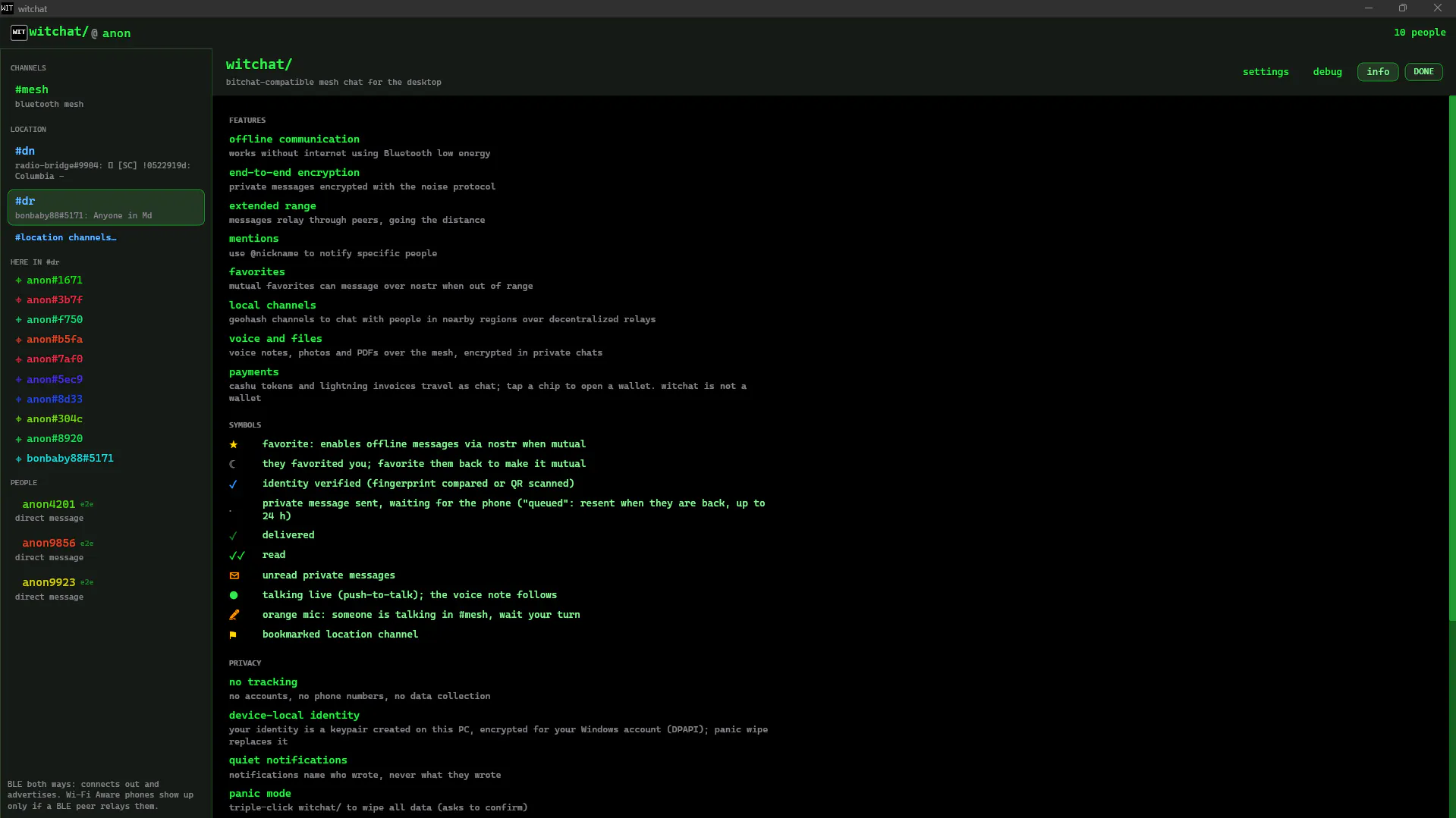 witchat gallery image