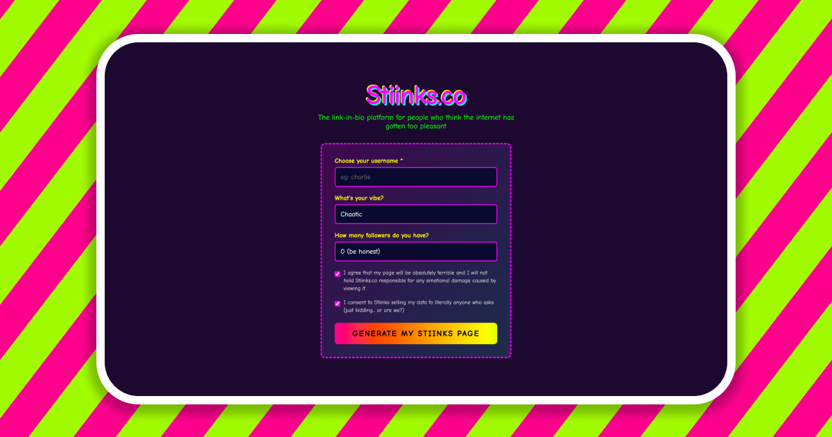 Stiinks.co gallery image