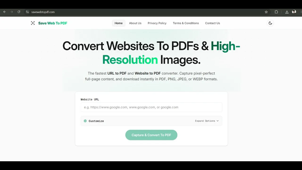 Save Web To PDF gallery image