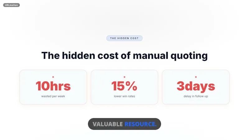 FieldQuote AI screenshot 1 (video preview)