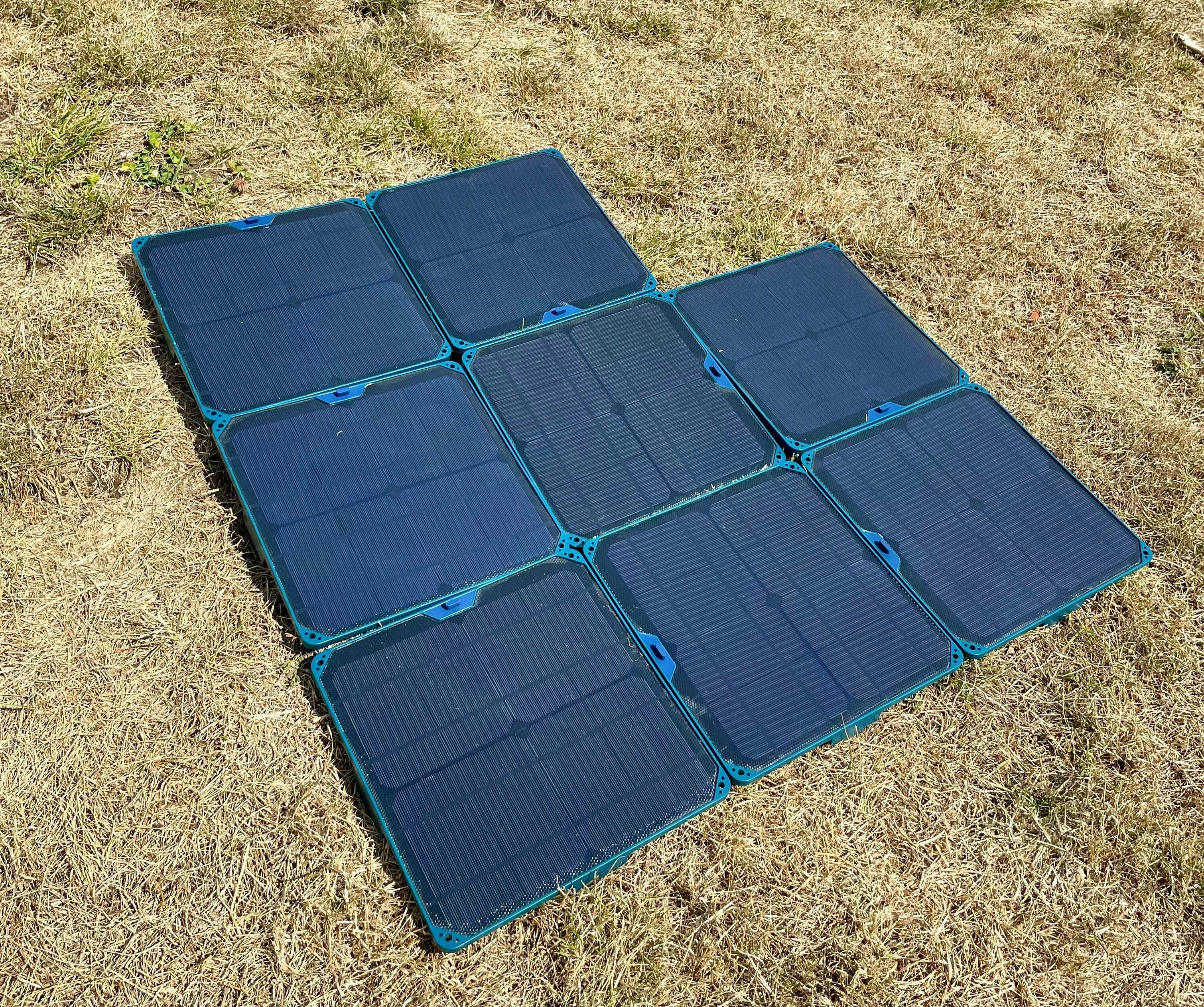 Panel solar modular