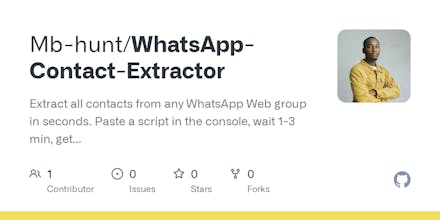 WhatsApp Contact Extractor gallery image