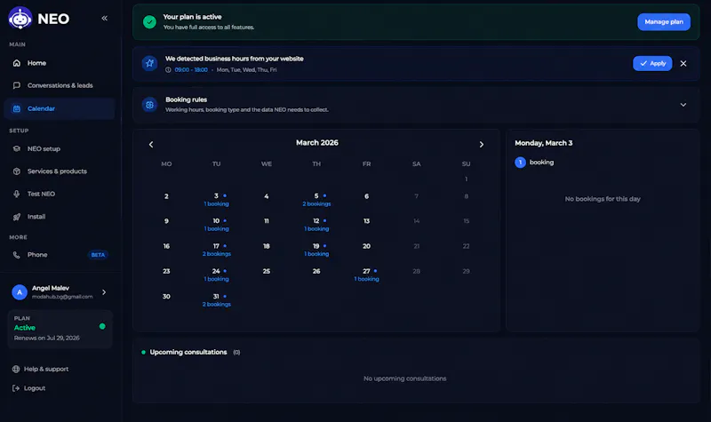 NEO Assistant screenshot 3