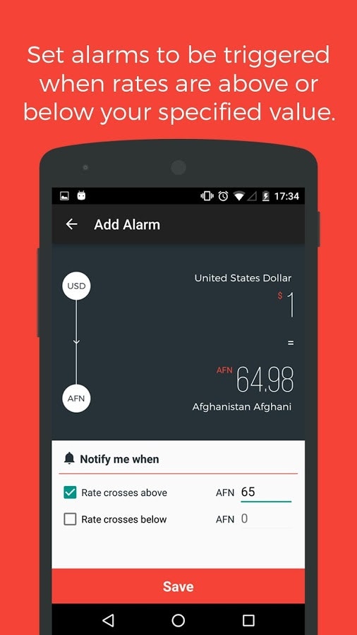 Currency Exchange Alarm gallery image