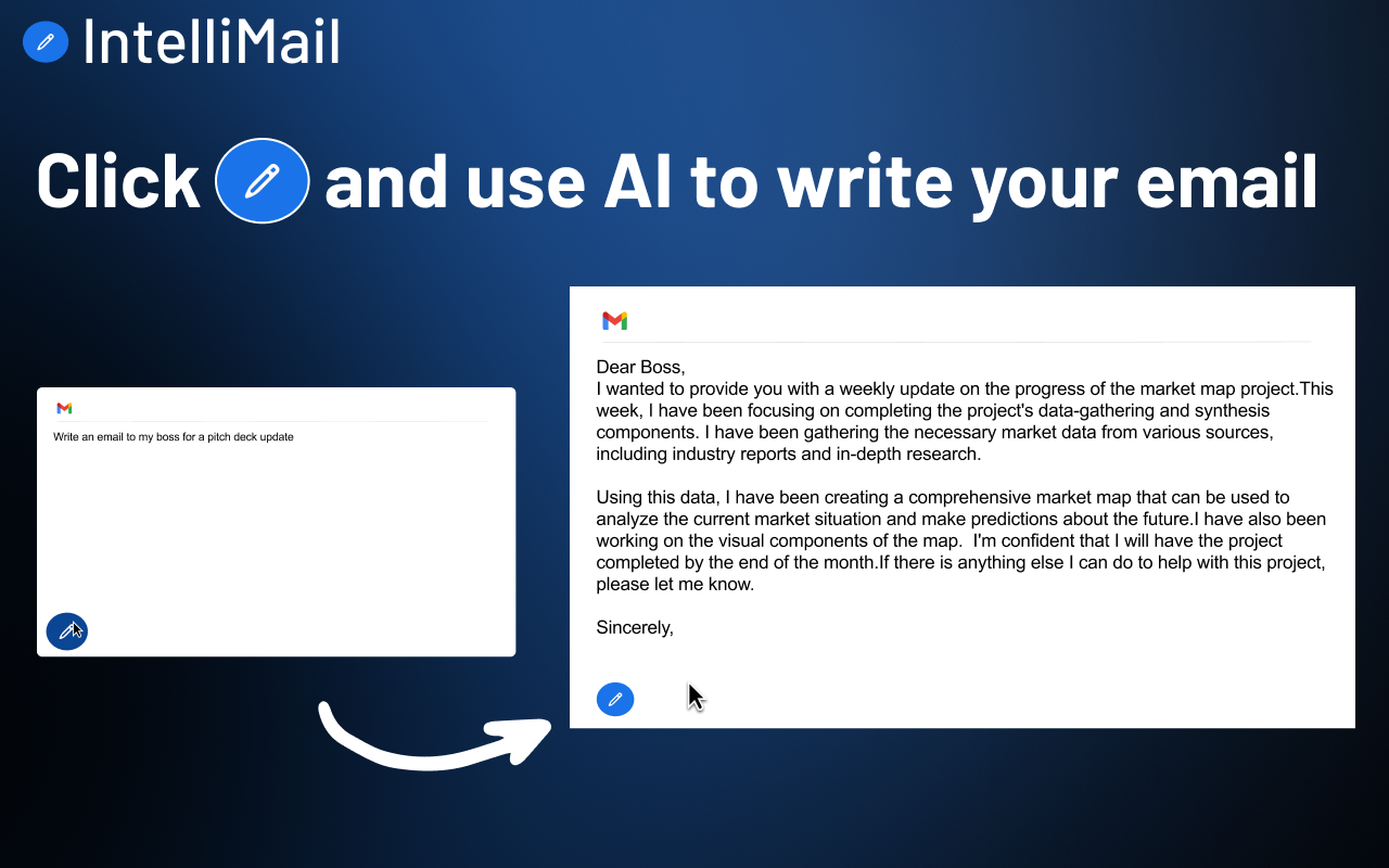 Mídia 4 de IntelliMail - Seu assistente pessoal de e -mail de IA.