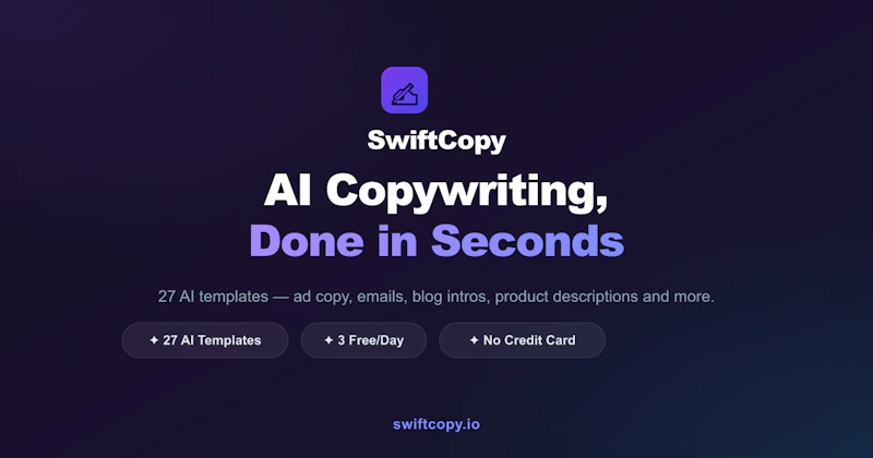 SwiftCopy screenshot 1