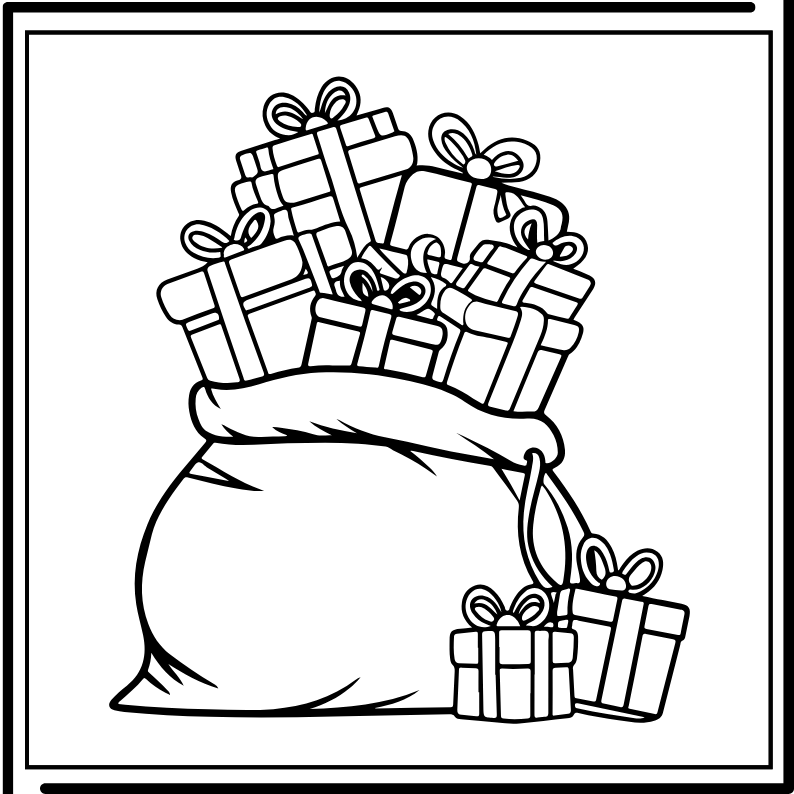 Lovely Cute Christmas Coloring,Cozy Kids gallery image