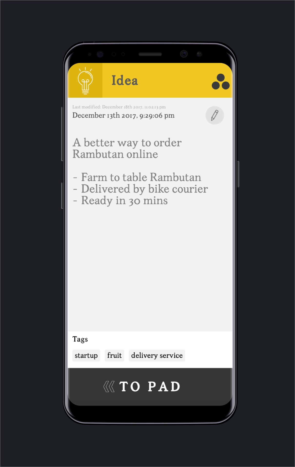 Ponder Pad gallery image