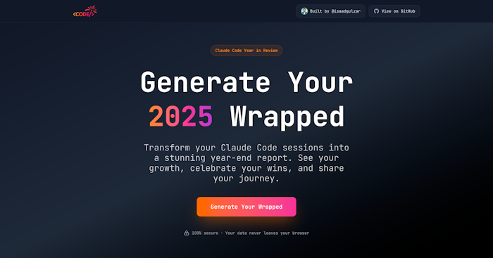 Year in Code产品图