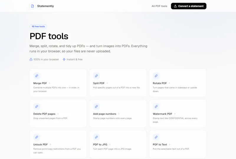 Statemently screenshot 3