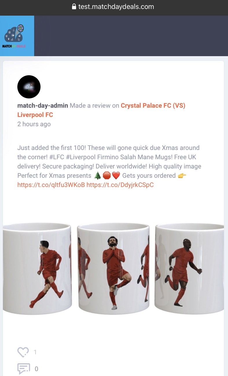 Match Day Deals gallery image