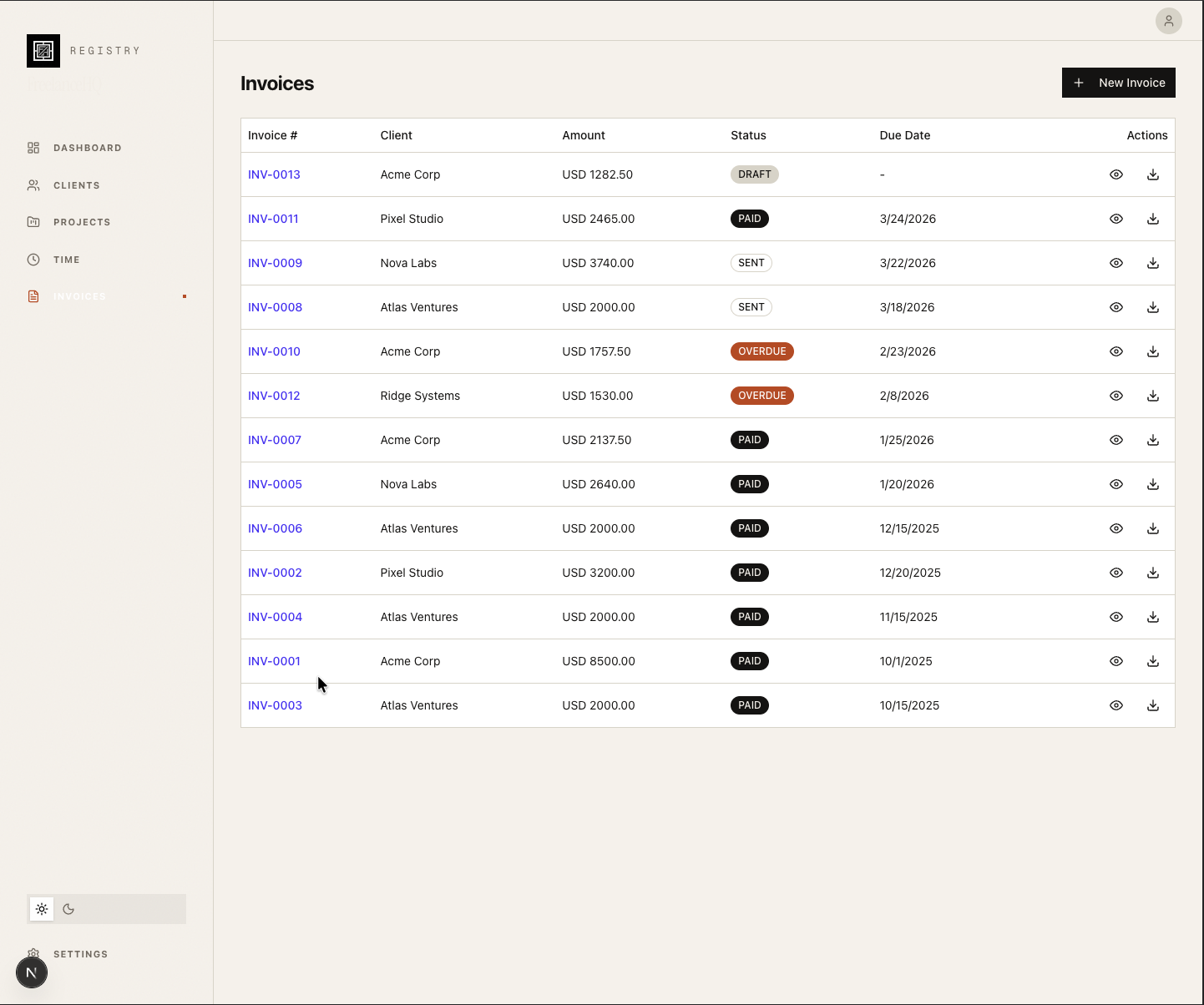 FreelanceHQ gallery image