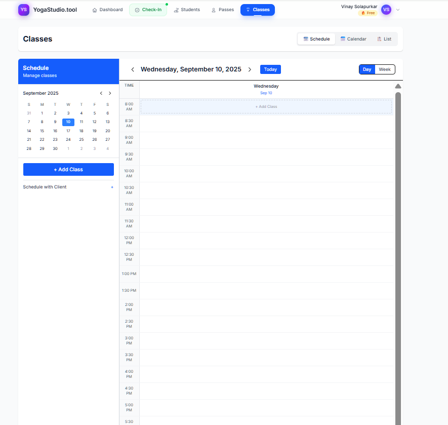 YogaStudio.tools - Yoga Studio Planing & Management Medien 5
