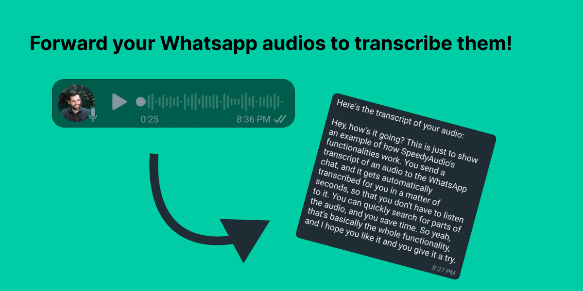 Скоростные аудио - Спросить аудионы WhatsApp, отправленные вам, пересылав их медиа 2