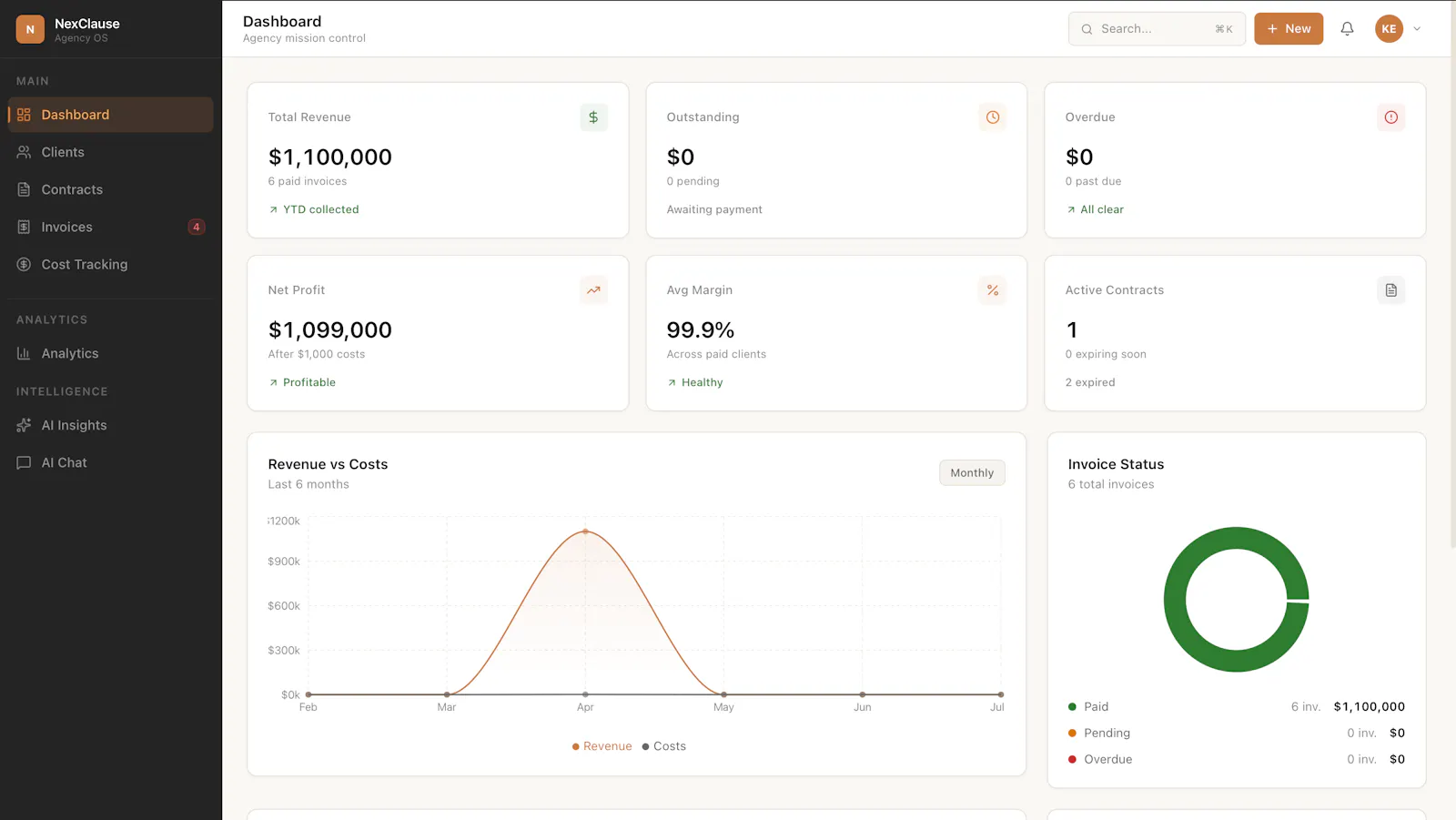 NexClause screenshot 2