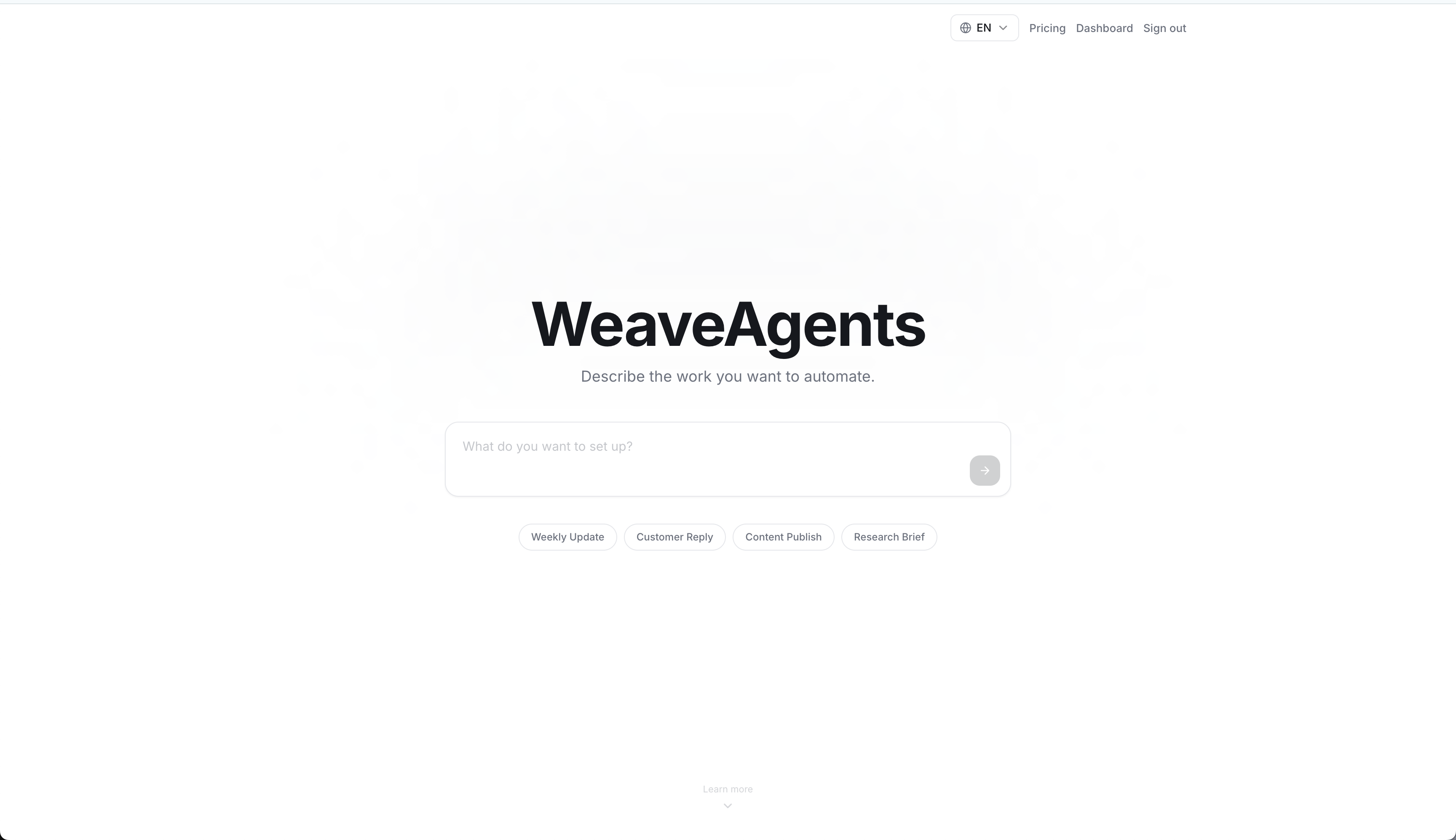 WeaveAgents gallery image