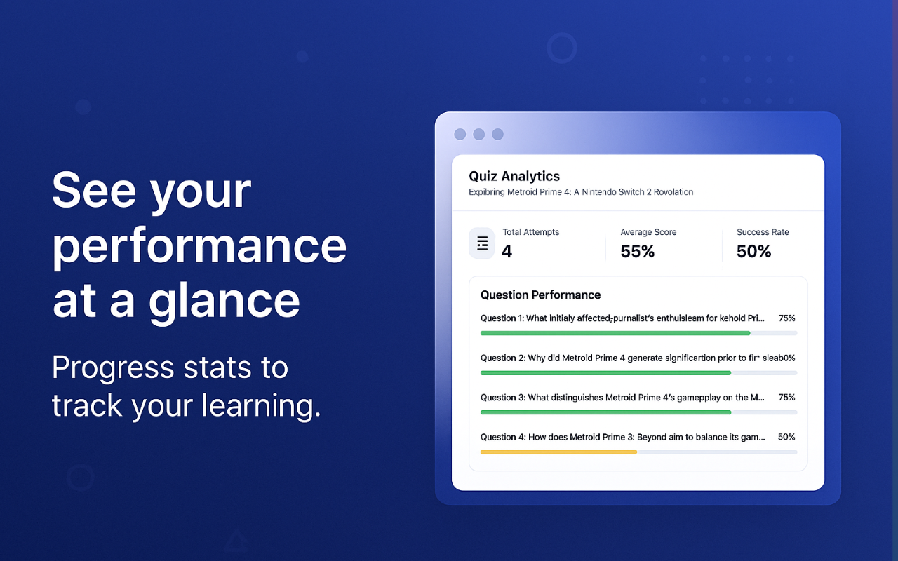 Automaquizz - Screenshot 4 showing product features and functionality