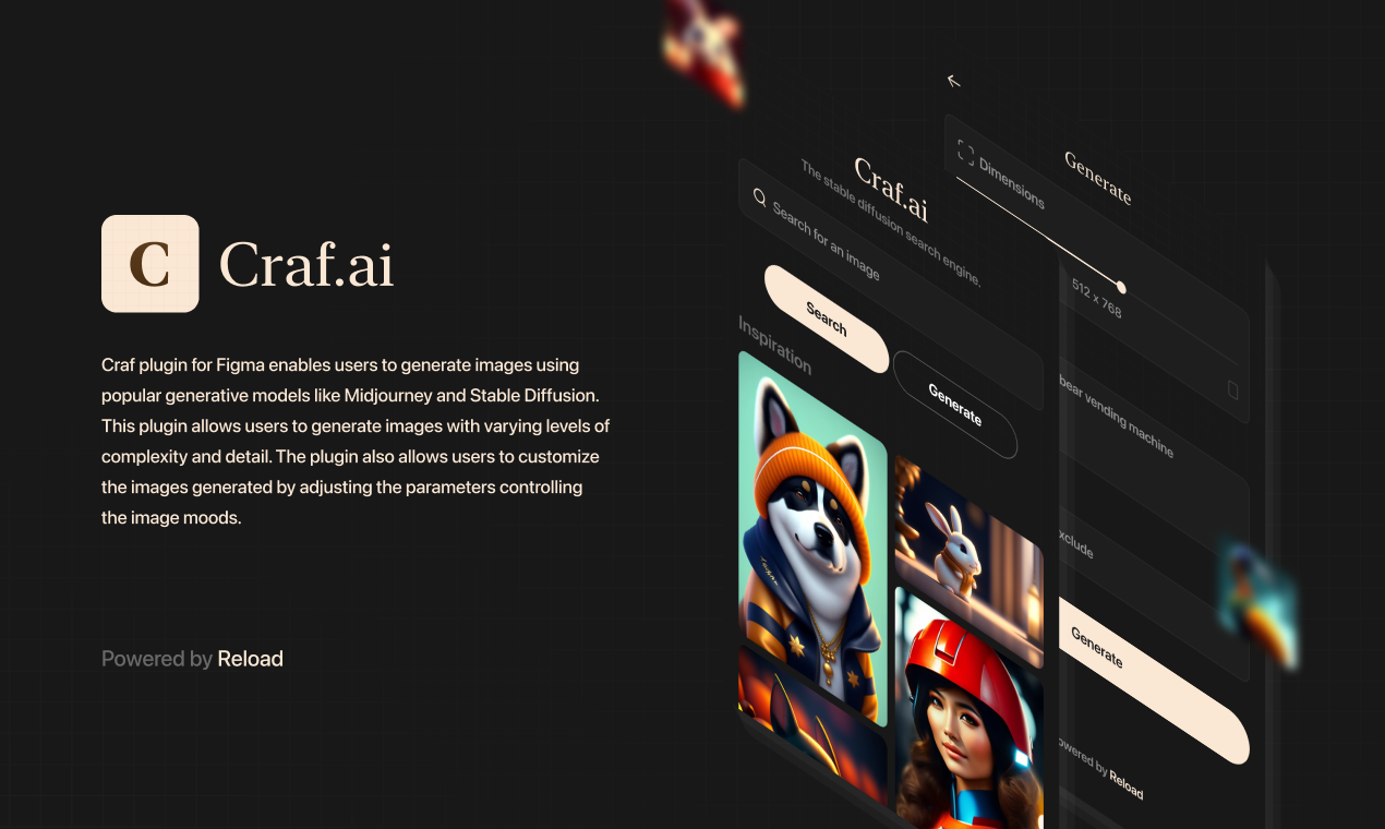 Generador de arte de IA para figma media 1