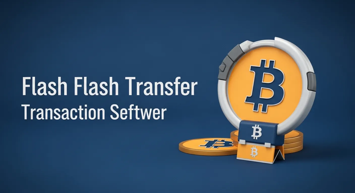 Banner del producto Flash Bitcoin Software