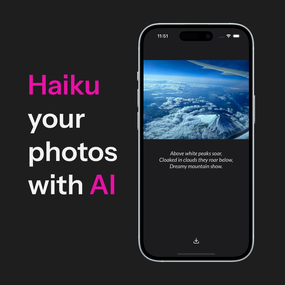 Read Haikus from your photos with AI gallery image