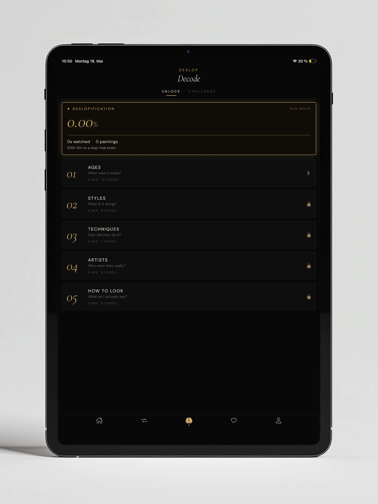DeSlop — Black Caviar for your Brain screenshot 2