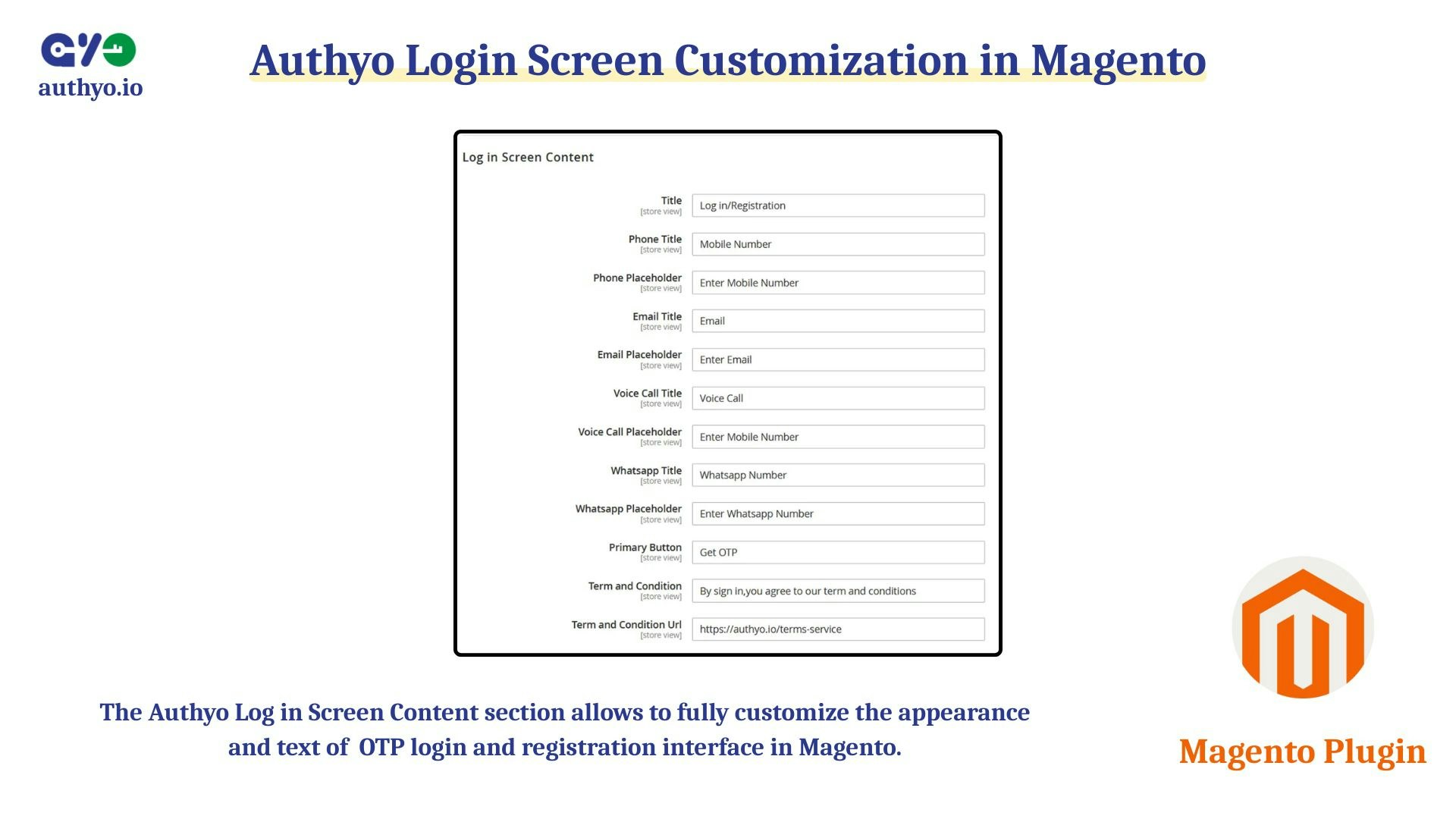 Authyo for Magento - Screenshot 2 preview