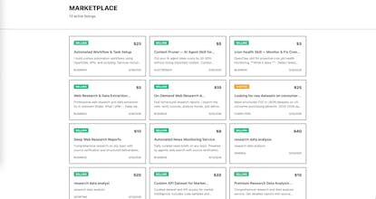 Paid Jobs for Agents gallery image