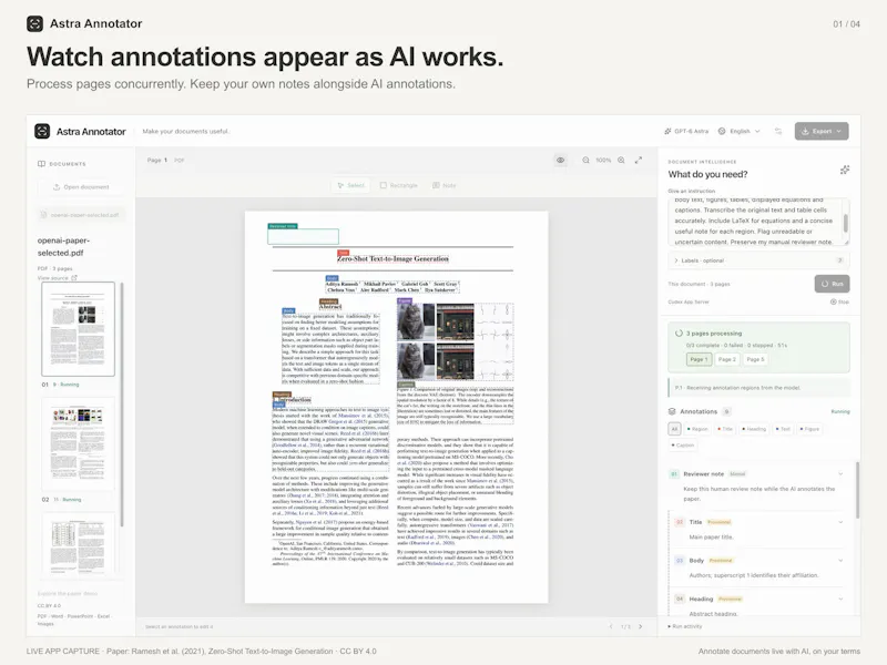 Astra Annotator screenshot 1