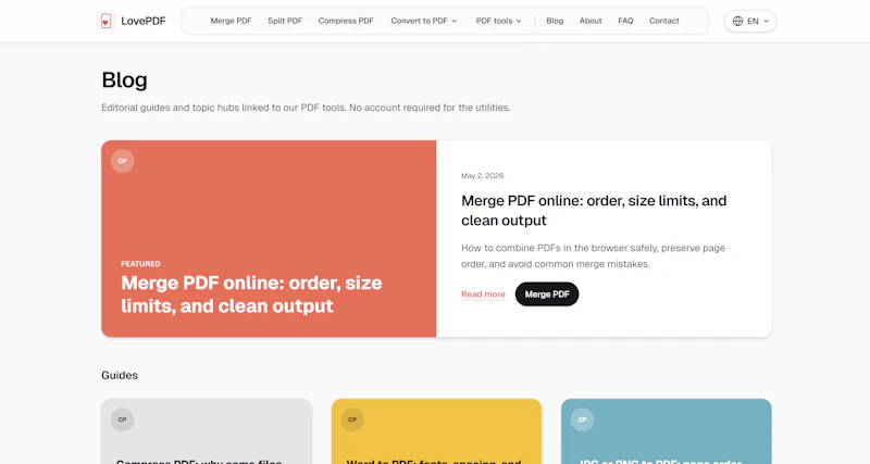 LovePDF screenshot 3