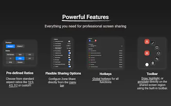 Zone Share-Ultrawide Screen Sharing Tool gallery image