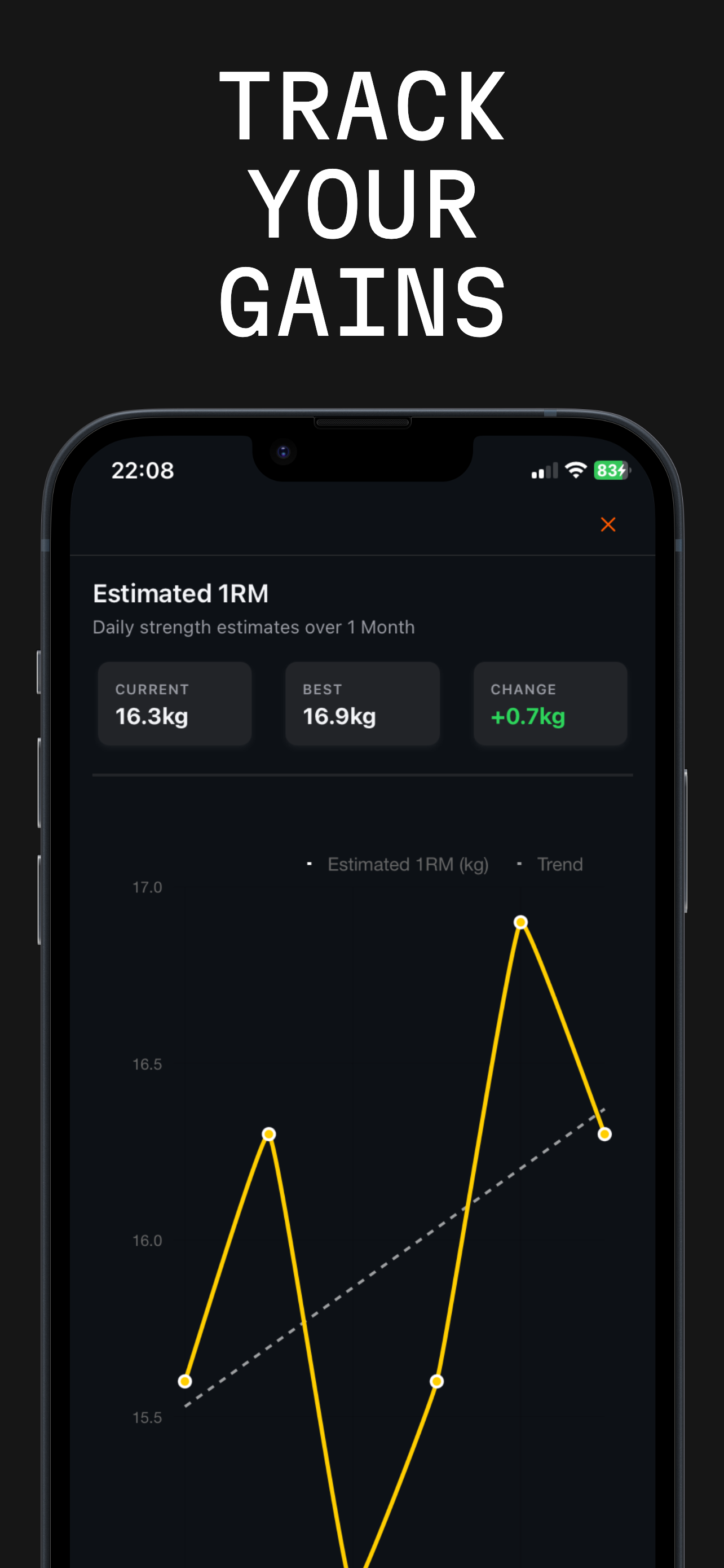Gym Note Plus - Screenshot 3 showing product features and functionality