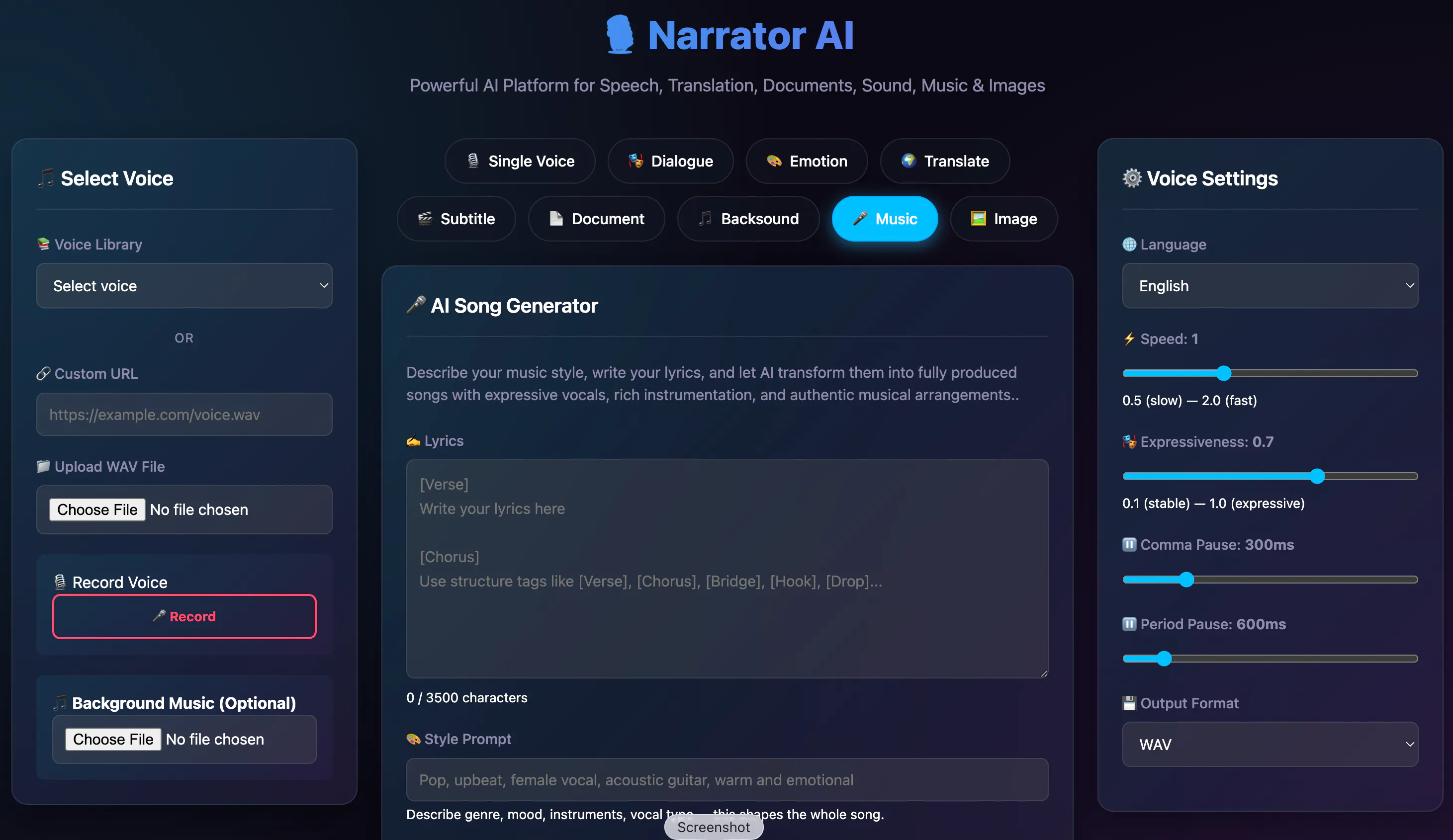 Narator AI gallery image