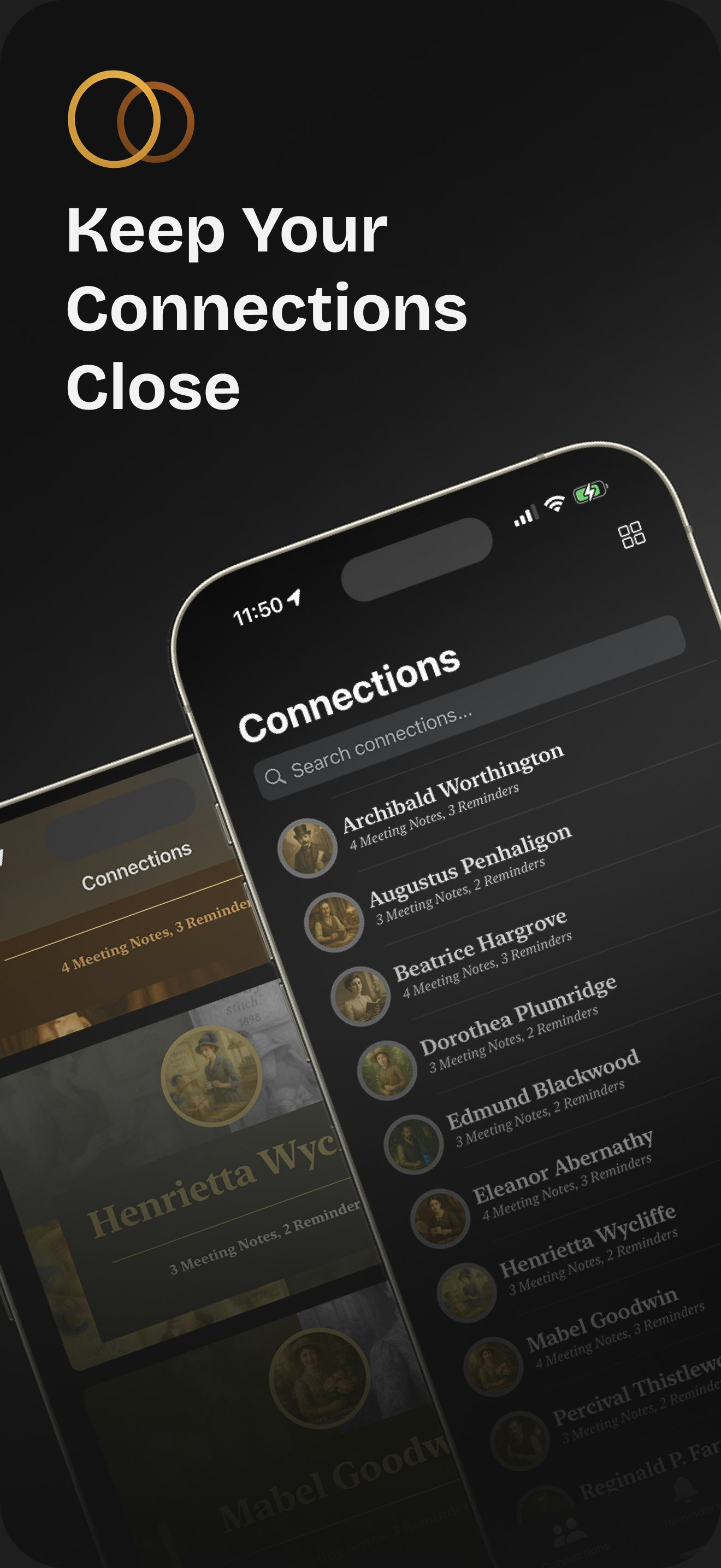 Connexicon : 개인 정보 보호 우선 개인 CRM - 광고도없고 데이터 공유가없는 사람과 가까운 사람과 가까이 있습니다. 미디어 1