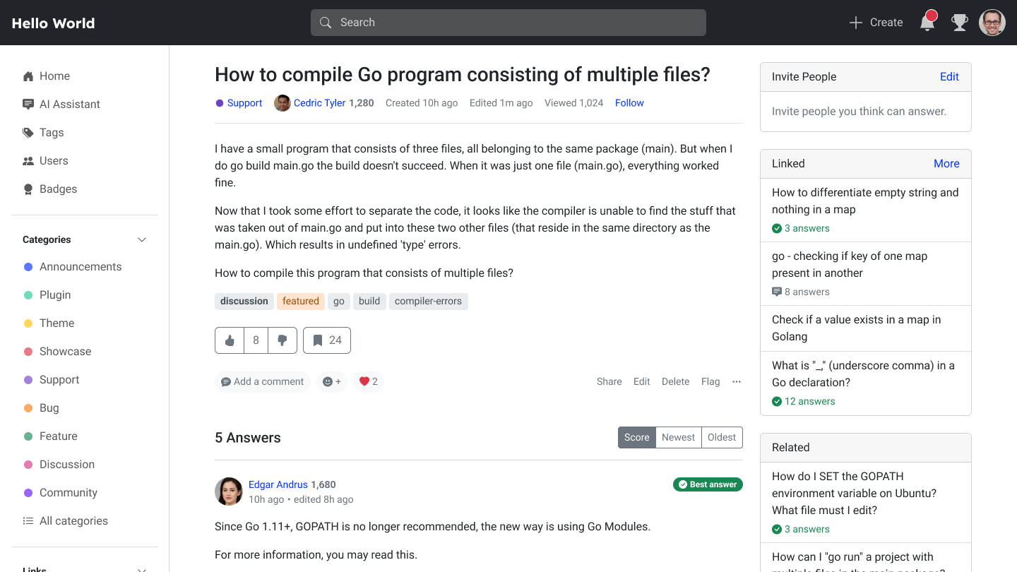 AnswerGrowth - Screenshot 2 showing product features and functionality