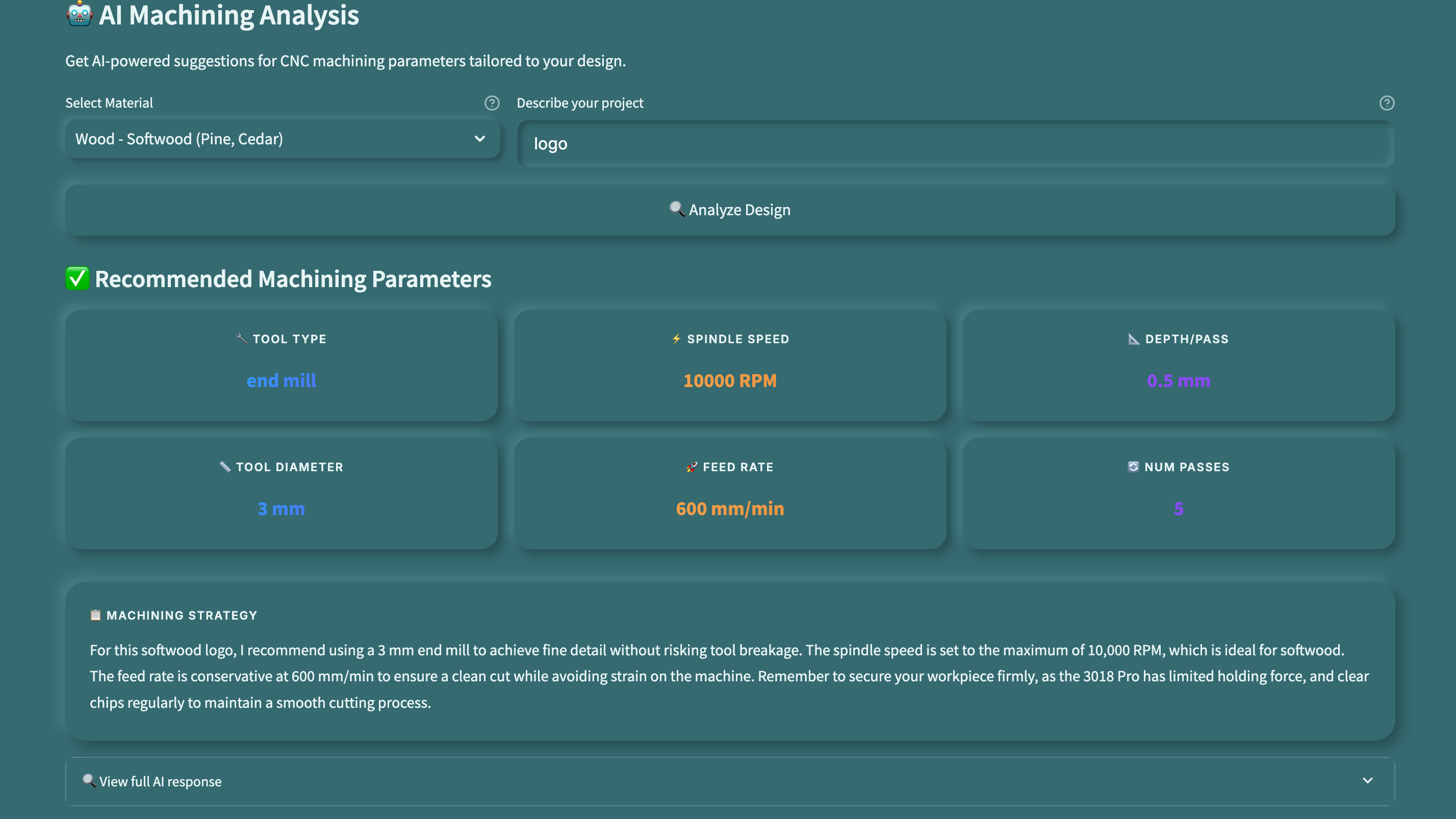 InnovateAI - Screenshot 2 showing product features and functionality