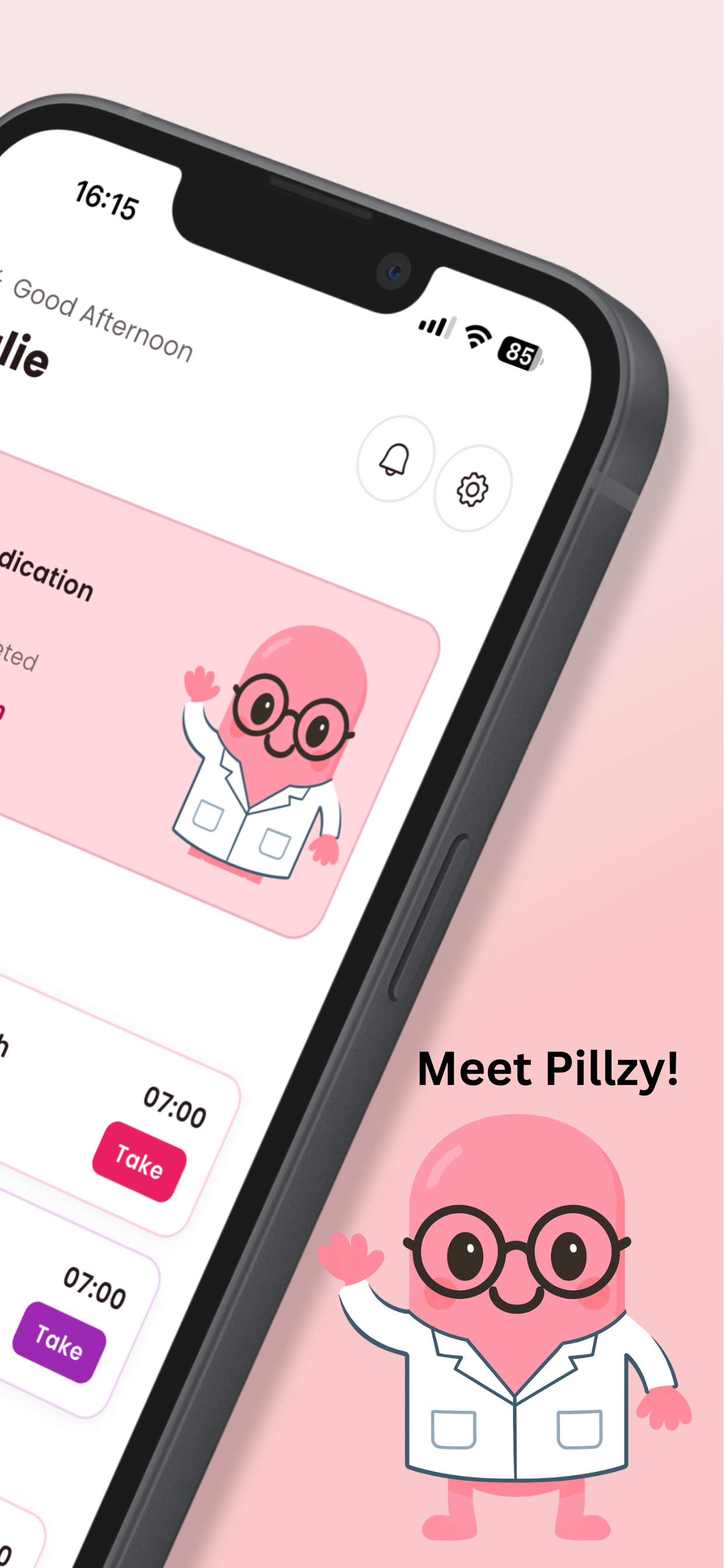 Pillzy  - Screenshot 3 showing product features and functionality