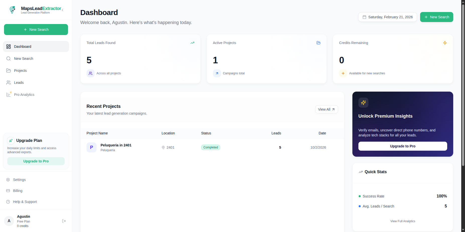 MapsLeadExtractor gallery image