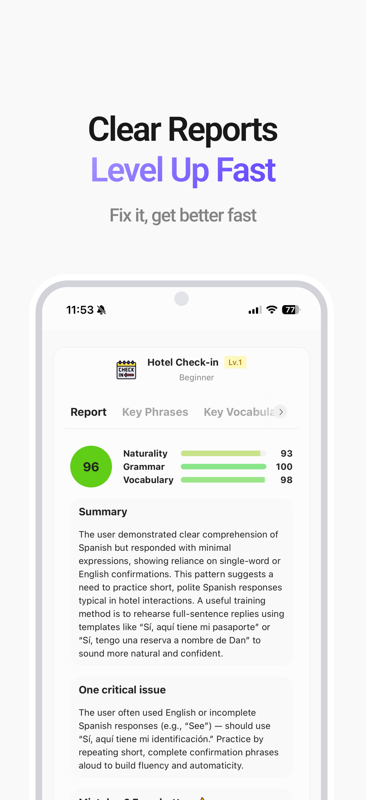 LangTwo - Screenshot 4 showing product features and functionality