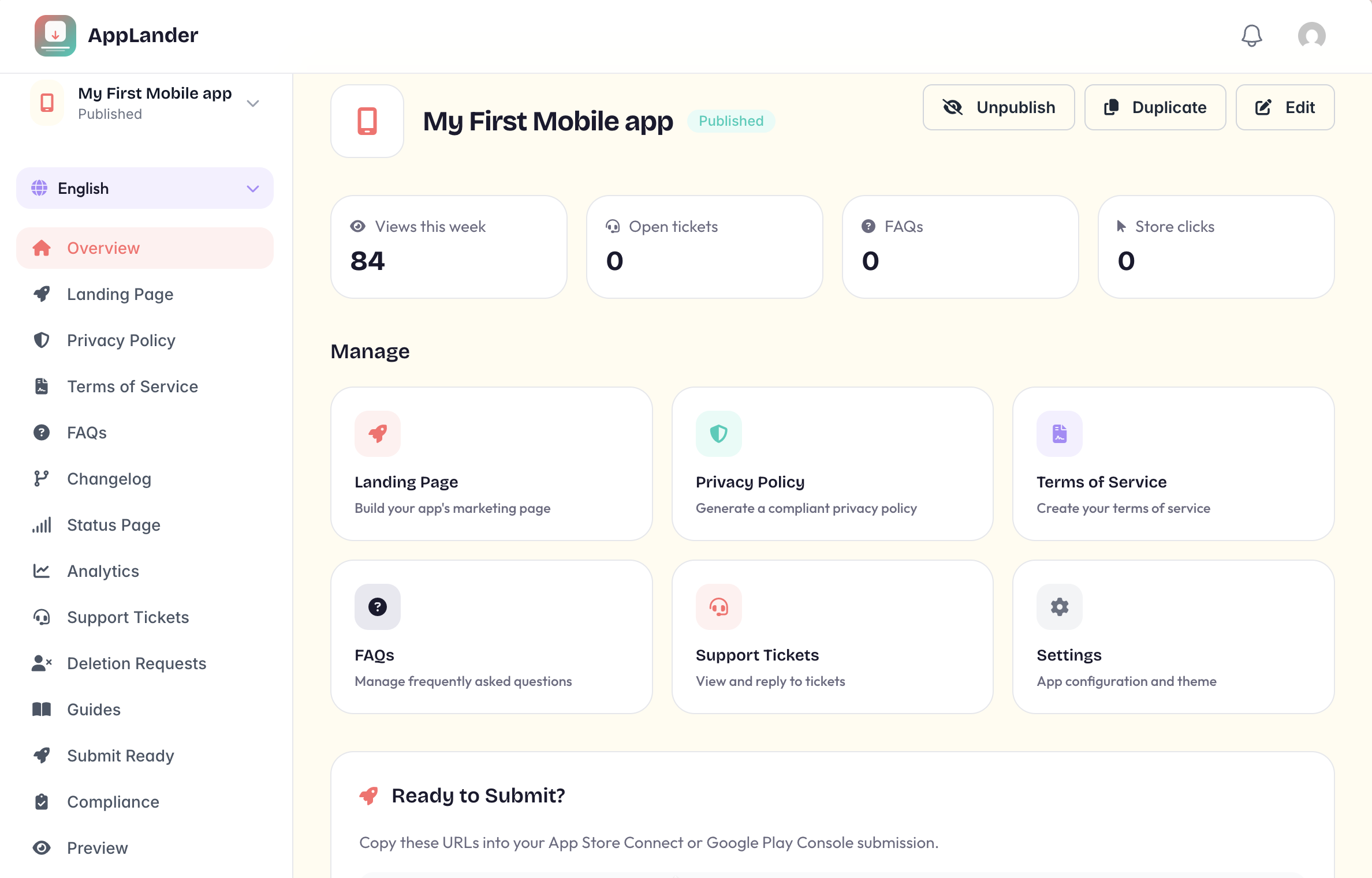 AppLander gallery image