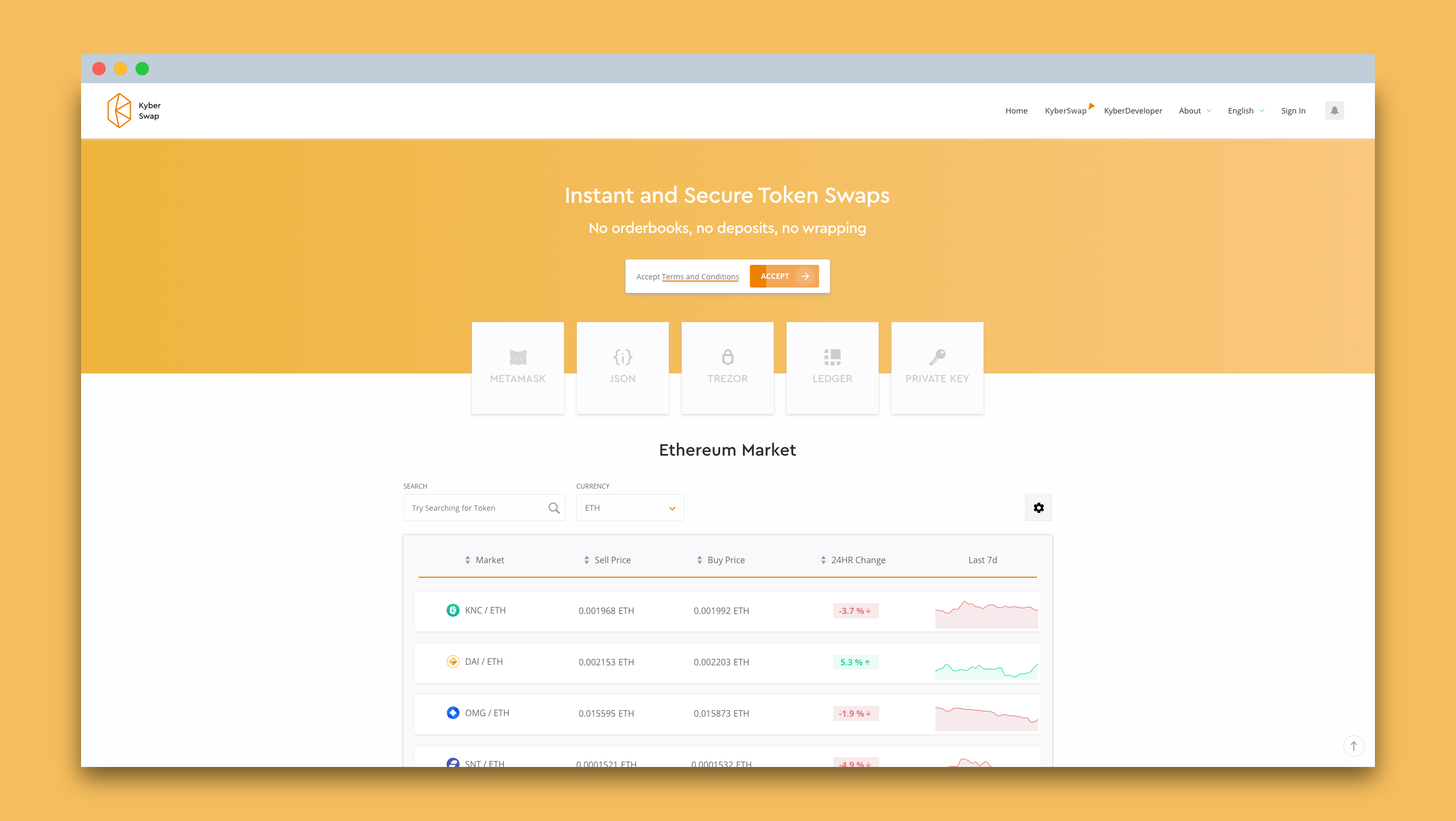 Kyber Swap gallery image