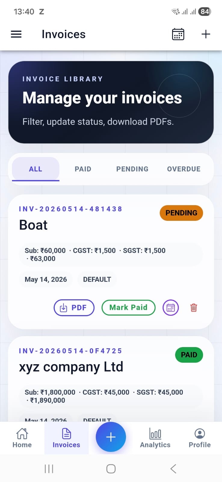 InvoicePro gallery image