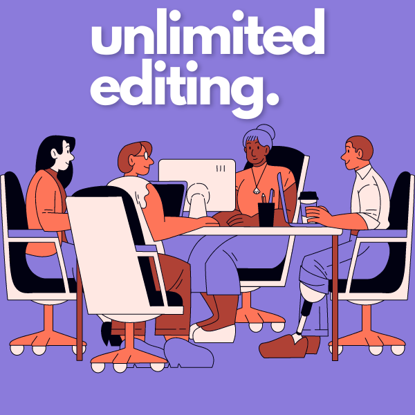 Unlimited Monthly Video Editing
